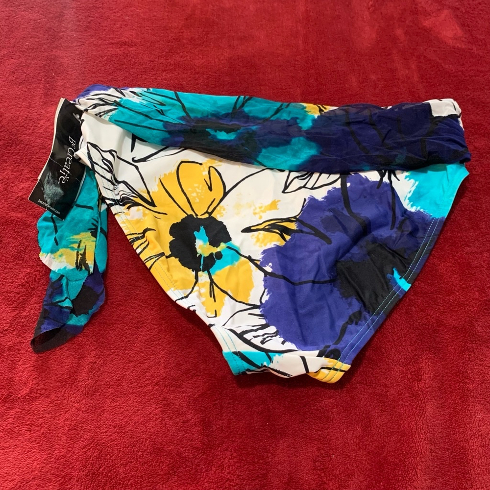 Women's Be Creative Swim Bottom, Size 10, Multi - Picture 2 of 5